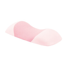 Lumbar Back Support Pillow Memory Foam, Peach Pink, Lower Back Pain Relief, Sleeping Back Cushion