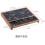 Dessert Plates Square Ceramic Dinner Plate With Grid Pattern 8-Inch Restaurant Snack Plate Multi-Use Steak Plate 5