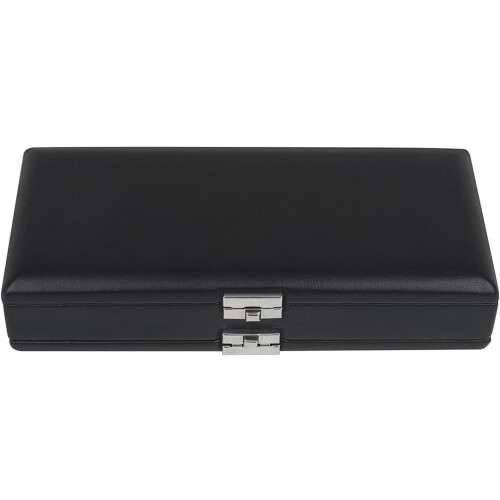 Double Layer Bassoon Leaf Case 20 Leaf Capacity, Ventilated Design, Leather Construction, Secure Closure For Leaf 2