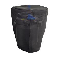 Pond Filter Cover Insulated, Pressurized Biological Filter Cover, Black Media Bag, Large Mesh Bag, Outdoor Pool Accessory