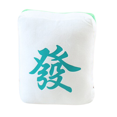 Mahjong Geformtes Sofakissen, , Plüsch Wohnaccessoire 1