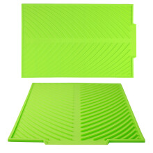 Drying Mat Hitzebeständig Antibakteriell Spülmaschinenfest Silikon Grün