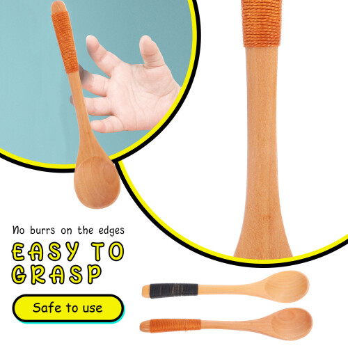 2 Unidades Cucharas De Japonesas Madera Para 2