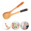 2 Unidades Cucharas De Japonesas Madera Para 8