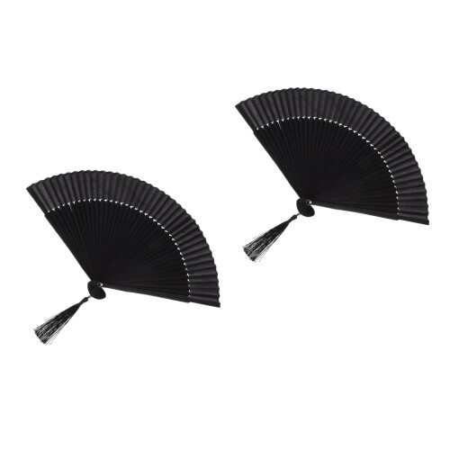 2 Pièces Ventilateur Pliable En De Sac De Rangement 2