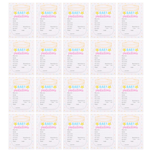 5 Ensembles De Cartes Prédictions Pour Bébé
