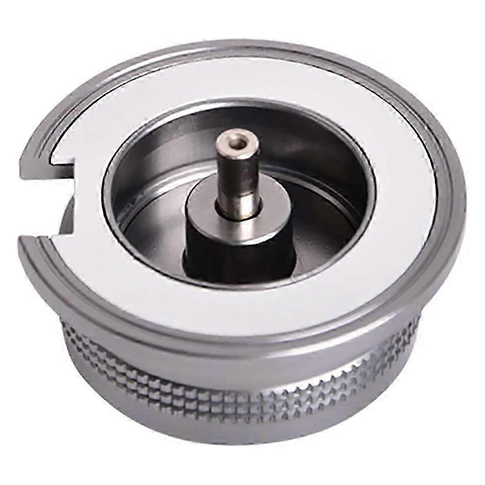 Camping gas conversion adapter for gas stove, screw-on butane gas cartridge connection, gas stove conversion head adapter, portable outdoor gas stove