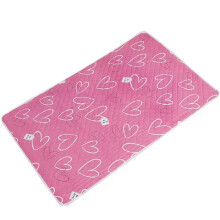 Waterproof Washable Mattress Urine Mat For Baby Toddlers 50x70cm Cloth Breathable Pink Bed Protector