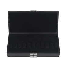Double Layer Bassoon Leaf Case With 20 Leaf Capacity, Leather Construction, Safe Closure