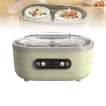 Yoghurt Maker Small Multifunctional, Mini Yoghurt Maker, Automatic Yoghurt Maker With LED Display And Timer, Cups Included