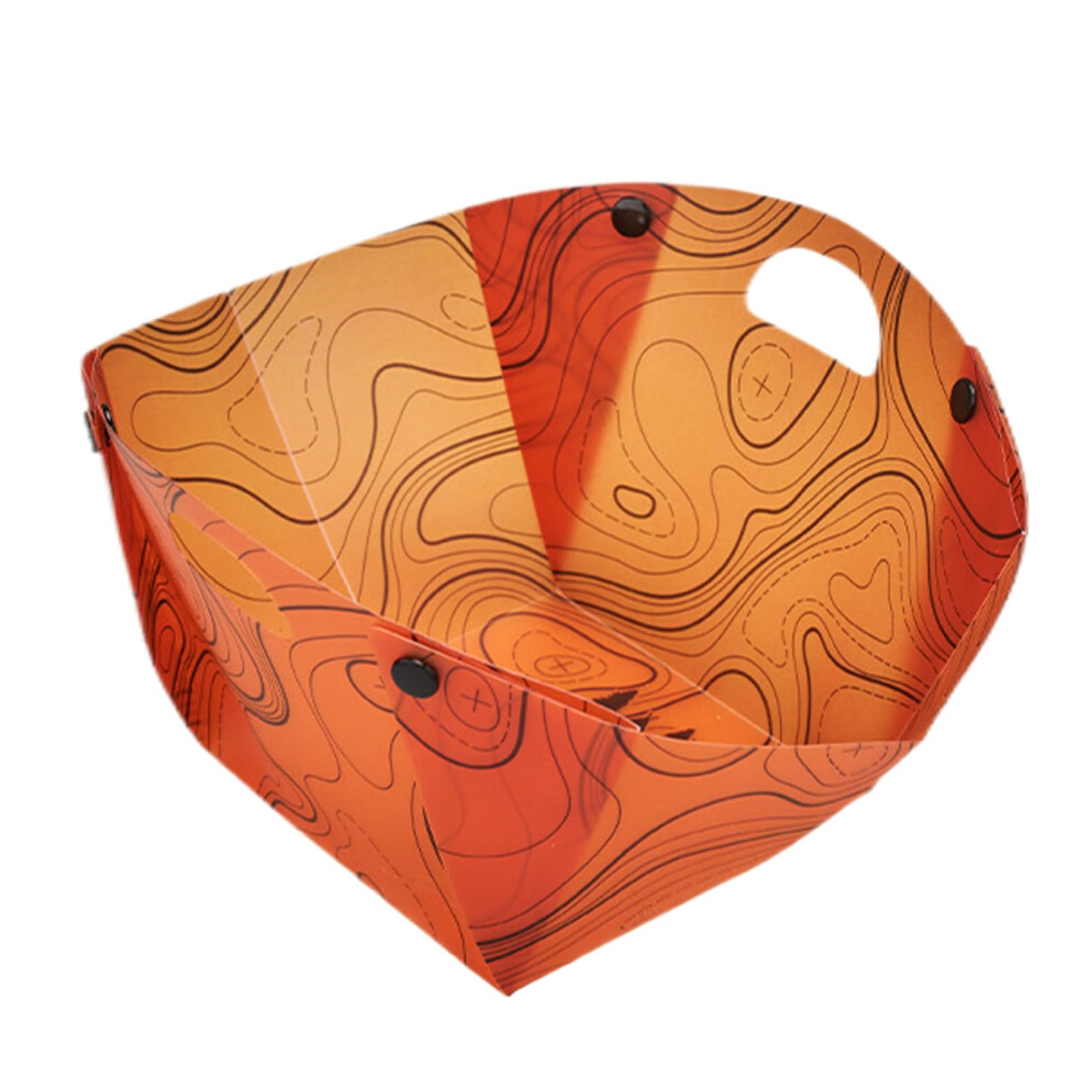 Foldable Camping Bowl Collapsible Dishpan Plate Portable Outdoor Kitchenware For Family Gatherings Road Trips-image-OPC-PMDNQVR-NEW