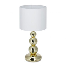 Goldene Tischlampe