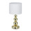 Goldene Tischlampe 1