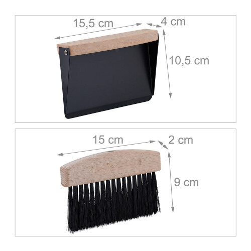 Ensemble mini-pelle et balayette pour un nettoyage rapide de la table 2