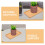 2 Pezzi Sottovasi In Bamboo Per Piante Bonsai 6