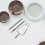 3Sets Silver Stainless Steel Snail Tong Fork Set Cooking Tool 6