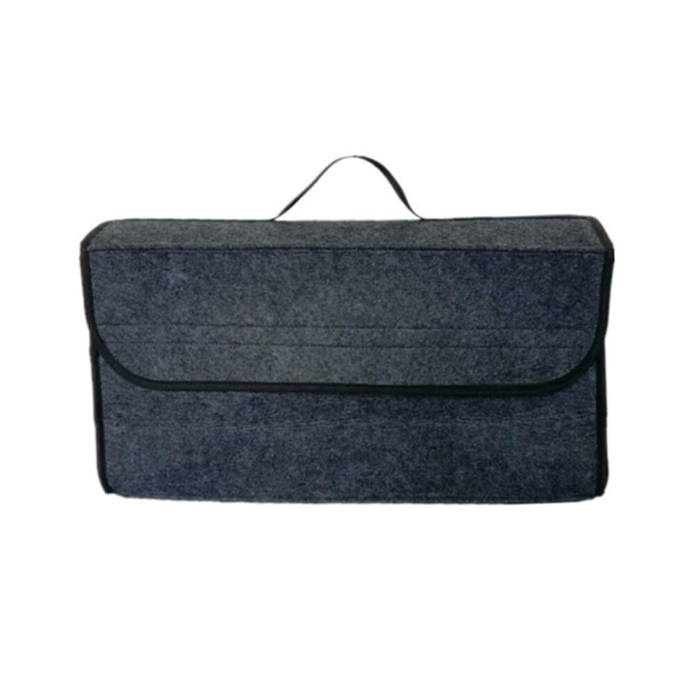 Large Thicken Felt Trunk Organizer For Car Suv Van Truck Foldable Storage Box Durable Material For Tools Groceries 9084446570526