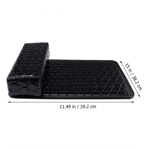 Conjunto De Almofada Repouso Para De Manicure Couro Pu