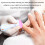 2 Conjuntos De Ferramentas De Manicure Com Cabeças Estampadas E 10