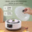 Yogurt Maker 1.2L Automatic With Stainless Steel Liner, Timer Control, Strainer, LCD Display, White EU-Standard 5