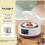 Yogurt Maker 1.2L Automatic With Stainless Steel Liner, Timer Control, Strainer, LCD Display, White EU-Standard 3