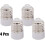 Lamp Socket Adapters E27 To E14, 4-Pack, Socket Converter For Light Fixtures 5