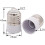 Lamp Socket Adapters E27 To E14, 4-Pack, Socket Converter For Light Fixtures 4