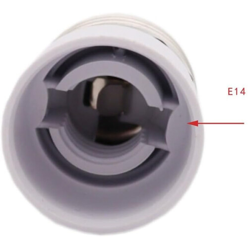 Lamp Socket Adapters E27 To E14, 4-Pack, Socket Converter For Light Fixtures 1