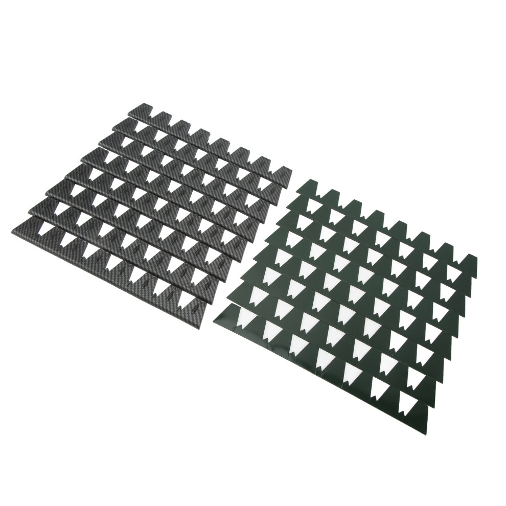 8Pcs Car Front Bumper Scrape Guard Protector Rubber Anti-Scratch Universal 3171354041876