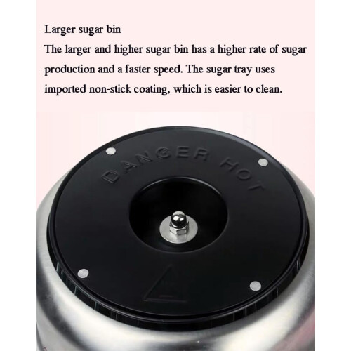 Cotton Candy Machine 500W Retro Carriage Home Use Cotton Candy Maker 1