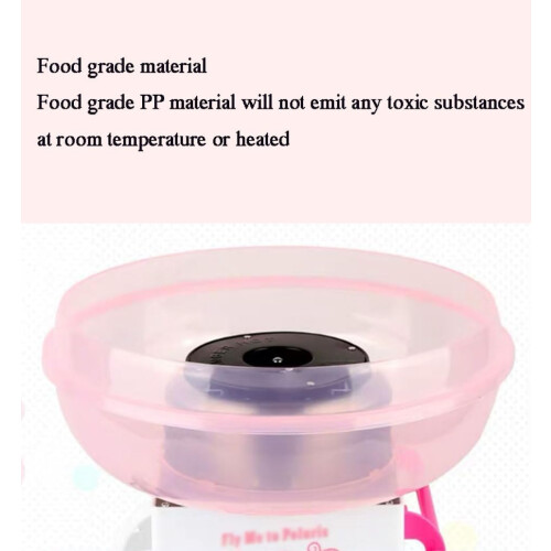 Cotton Candy Machine 500W Retro Carriage Home Use Cotton Candy Maker 2