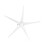 Windmühlengenerator 5-Blatt-Kleinwindturbinen-Kit 6