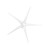 Windmühlengenerator 5-Blatt-Kleinwindturbinen-Kit 9