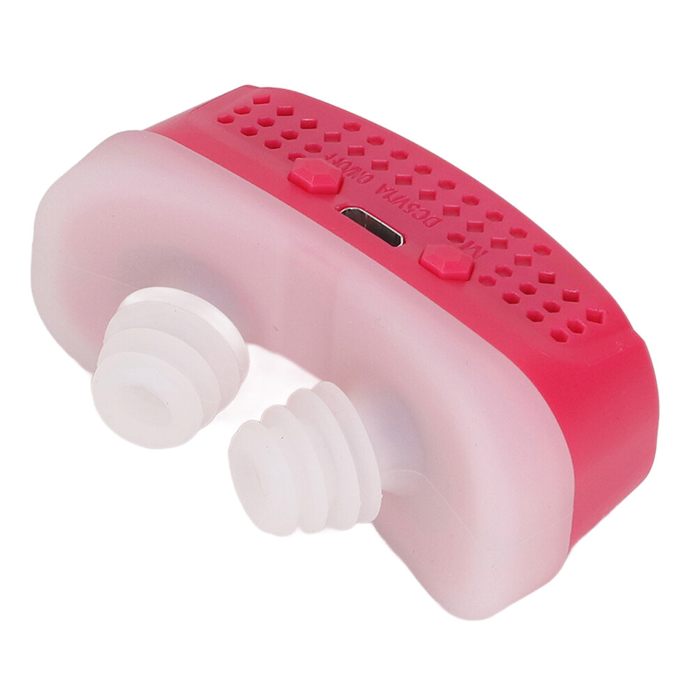 Electric Snore Device Silicone Strap 65x32x32mm Prevent Snoring & PM2.5 100mAh