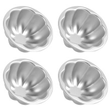 4Stk Kuchenform Backform Mit Deckel Aus Aluminiumlegierung
