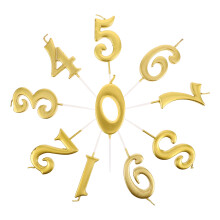 40 Pezzi Numeriche 0-9 Per Torta Feste Matrimoni Anniversari