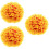 3 Pezzi Sintetica Foglia Decorativa 7