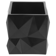 1Schwarzer Desktop Brush Organizer Für Kosmetik- Und Schreibutensilien