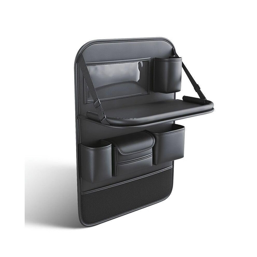 Car Seat Organiser For Vw Transporter T5/T6 2003-2022 Backseat With Foldable Dining Table Holder And Multi Pockets 9393856570904