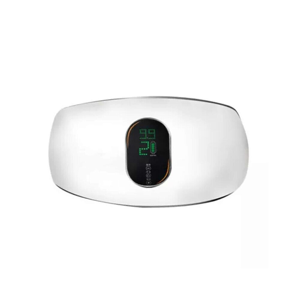 White (White)Wireless Slimming Belt & Abdominal Massager - Portable Fat Burning & Weight Loss Machine For Toned Stomach