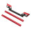 Comfortable Grip Red 22mm Handlebar - Suits Motorbikes & Scooters 3