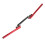 Comfortable Grip Red 22mm Handlebar - Suits Motorbikes & Scooters 10