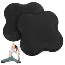 Yoga Knee Mats 2 Pack Non Slip Kneeling Pad For Yoga Gym Home Garden Comfortable Exercise Pad