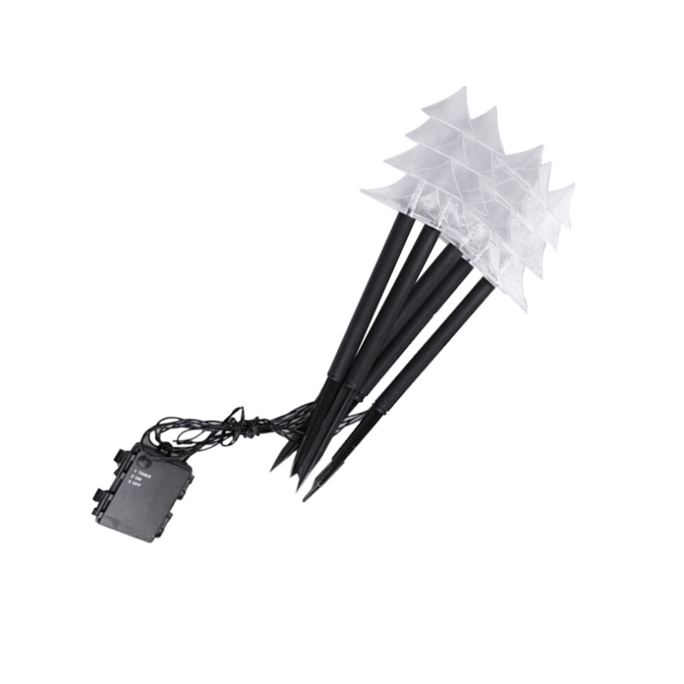 1 Sztuka OśWietlenie Trawnika Ogrodowe W KształCie PłAtka ŚNiegu-image