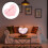 Raindrops Luminous Heart Shaped Cushions Led Soft Pillows Pink 6