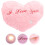 Raindrops Luminous Heart Shaped Cushions Led Soft Pillows Pink 4