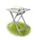 Klapptisch Aluminium 49,5 cm 1