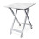 Klapptisch Aluminium 49,5 cm 2