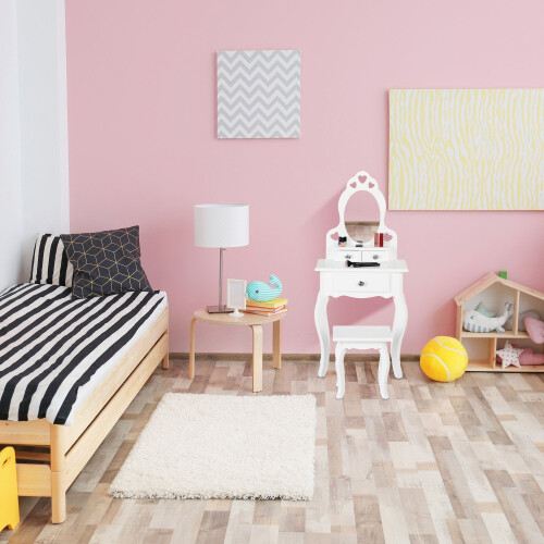 Kinderschminktisch mit Hocker 1