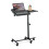 Höhenverstellbarer Laptoptisch mit Rollen 1